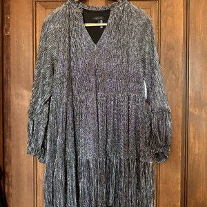 1State NWT silver sparkle dress